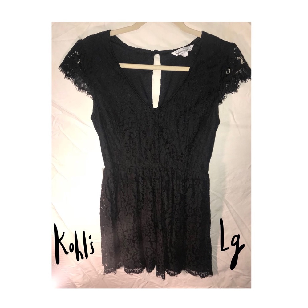 Little Black Lace Dress